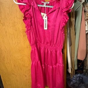 Pink Ruffle Kids Dress